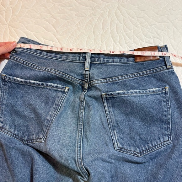 Citizens of Humanity Dree Crop High Rise Slim Straight Rigid Denim SZ 30 - Picture 7 of 16